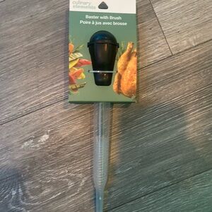 Culinary Elements Baster with Brush - Black